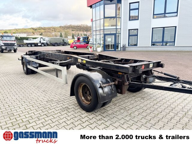 Abrollanhänger/ Absetzanhänger Hüffermann HSA 18.70 Schlittenabroller: das Bild 9 Abrollanhänger/ Absetzanhänger Hüffermann HSA 18.70 Schlittenabroller: das Bild 9