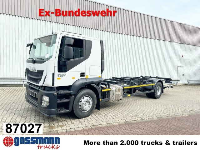 Iveco Stralis AT 190 S31FP-CM 4x2, LBW BÄR, - Containerwagen/ Wechselfahrgestell LKW: das Bild 1 Iveco Stralis AT 190 S31FP-CM 4x2, LBW BÄR, - Containerwagen/ Wechselfahrgestell LKW: das Bild 1