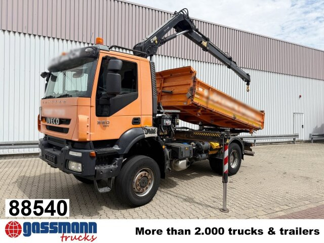 Iveco Trakker AD190T36W 4x4, EEV, Kran Hiab 111BS-2 - Kipper, Autokran: das Bild 1 Iveco Trakker AD190T36W 4x4, EEV, Kran Hiab 111BS-2 - Kipper, Autokran: das Bild 1