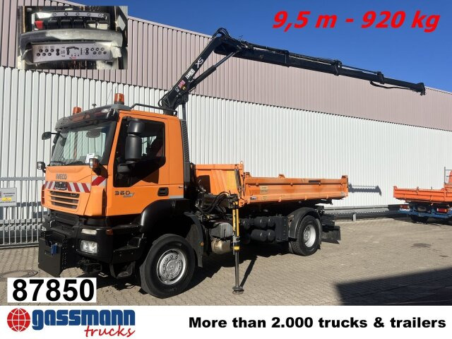 Iveco Trakker AD190T36WP 4x4, Widi-Platte, - Kipper, Autokran: das Bild 1 Iveco Trakker AD190T36WP 4x4, Widi-Platte, - Kipper, Autokran: das Bild 1