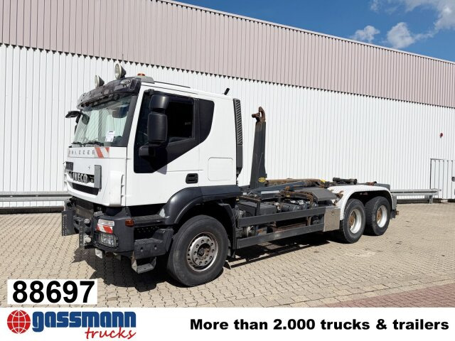 Iveco Trakker AT380T45/P 6x4, EEV - Abrollkipper: das Bild 1 Iveco Trakker AT380T45/P 6x4, EEV - Abrollkipper: das Bild 1