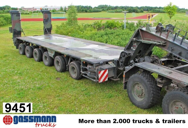 Kässbohrer SLT 56 t, Elefant (Franziska) EX BW - Tieflader Auflieger: das Bild 1 Kässbohrer SLT 56 t, Elefant (Franziska) EX BW - Tieflader Auflieger: das Bild 1