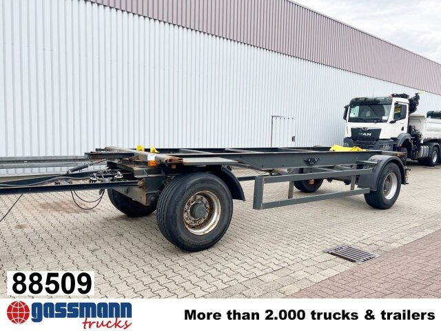 Kögel AWE 18, Ex-Fahrschule - Container/ Wechselfahrgestell Anhänger: das Bild 1 Kögel AWE 18, Ex-Fahrschule - Container/ Wechselfahrgestell Anhänger: das Bild 1