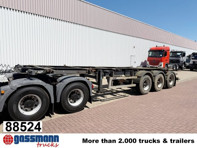 Lag 0-3-39 CD Containerchassis, 20ft und 30ft, ADR - Container/ Wechselfahrgestell Auflieger: das Bild 1 Lag 0-3-39 CD Containerchassis, 20ft und 30ft, ADR - Container/ Wechselfahrgestell Auflieger: das Bild 1