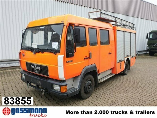 MAN 10.224 LC 4x2 BB Doka, TLF 16/12, 6-Zylinder - Feuerwehrfahrzeug: das Bild 1 MAN 10.224 LC 4x2 BB Doka, TLF 16/12, 6-Zylinder - Feuerwehrfahrzeug: das Bild 1
