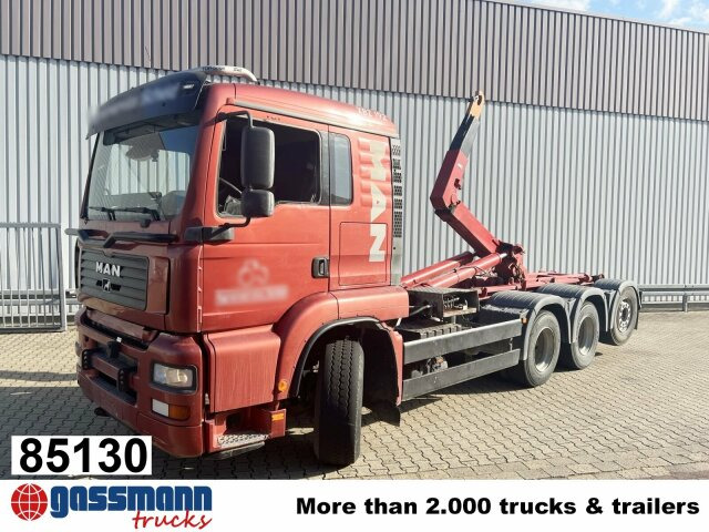 MAN TGA 25.530 8x4-4 BL, Lift-/Lenkachse - Abrollkipper: das Bild 1 MAN TGA 25.530 8x4-4 BL, Lift-/Lenkachse - Abrollkipper: das Bild 1