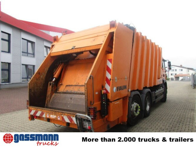 Müllwagen Für die Beförderung von Müll MAN TGA 26.350/400 6x2-2BL FAUN POWER PRESS 524,: das Bild 12