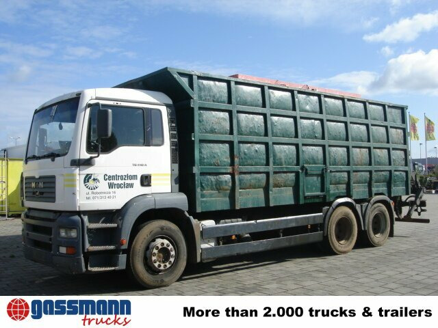 MAN TGA 26.413 BB 6x4 mit Heckkran Jonsered 1020 - Kipper: das Bild 5 MAN TGA 26.413 BB 6x4 mit Heckkran Jonsered 1020 - Kipper: das Bild 5