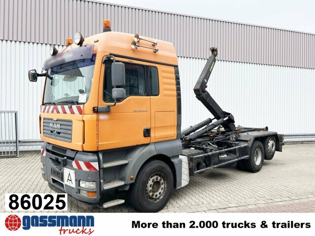 MAN TGA 26.440 6X2-2 BL, Liftachse - Abrollkipper: das Bild 1 MAN TGA 26.440 6X2-2 BL, Liftachse - Abrollkipper: das Bild 1
