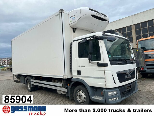 MAN TGL 12.220 4X2 BL mit Motorschaden, - Kühlkoffer LKW: das Bild 1 MAN TGL 12.220 4X2 BL mit Motorschaden, - Kühlkoffer LKW: das Bild 1