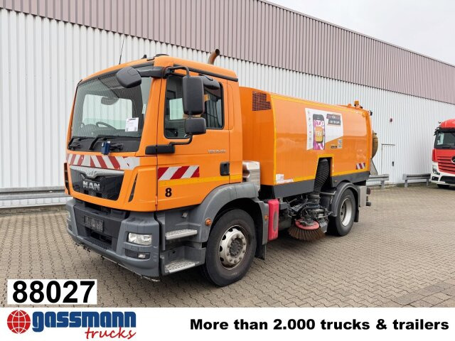 MAN TGM 18.250 4X2 BB, Kehrmaschine Brock SL200/2 - Kehrmaschine: das Bild 1 MAN TGM 18.250 4X2 BB, Kehrmaschine Brock SL200/2 - Kehrmaschine: das Bild 1