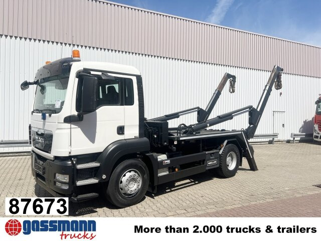 MAN TGS 18.320 4x2 BB, Tele-Absetzer - Absetzkipper: das Bild 1 MAN TGS 18.320 4x2 BB, Tele-Absetzer - Absetzkipper: das Bild 1