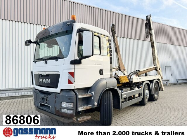 MAN TGS 26.400 6x2/4 BL mit Vorlauflenk-/liftachse, - Absetzkipper: das Bild 1 MAN TGS 26.400 6x2/4 BL mit Vorlauflenk-/liftachse, - Absetzkipper: das Bild 1