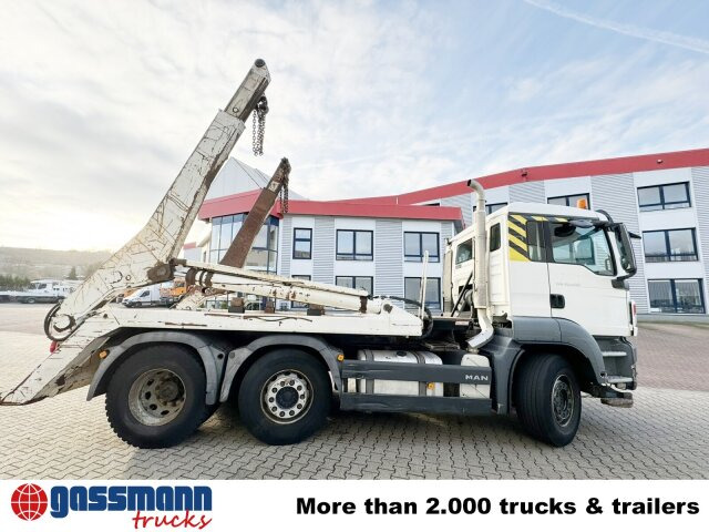 Absetzkipper MAN TGS 26.400 6x2/4 BL mit Vorlauflenk-/liftachse,: das Bild 8