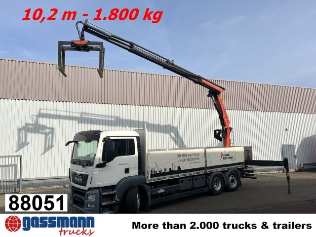 MAN TGS 26.400 6x2-4 LL, Navi, Lenk-/Liftachse, - Pritsche LKW, Autokran: das Bild 1 MAN TGS 26.400 6x2-4 LL, Navi, Lenk-/Liftachse, - Pritsche LKW, Autokran: das Bild 1