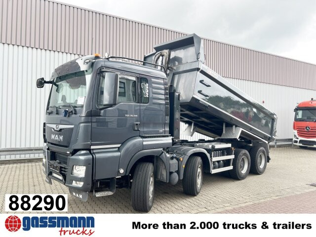 MAN TGS 35.510 8x4 BL, Intarder, Stahlmulde ca. - Muldenkipper/ Dumper: das Bild 1 MAN TGS 35.510 8x4 BL, Intarder, Stahlmulde ca. - Muldenkipper/ Dumper: das Bild 1