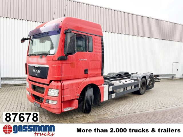 MAN TGX 26.440 6x2-2 LL, Lenk-Liftachse - Fahrgestell LKW: das Bild 1 MAN TGX 26.440 6x2-2 LL, Lenk-Liftachse - Fahrgestell LKW: das Bild 1