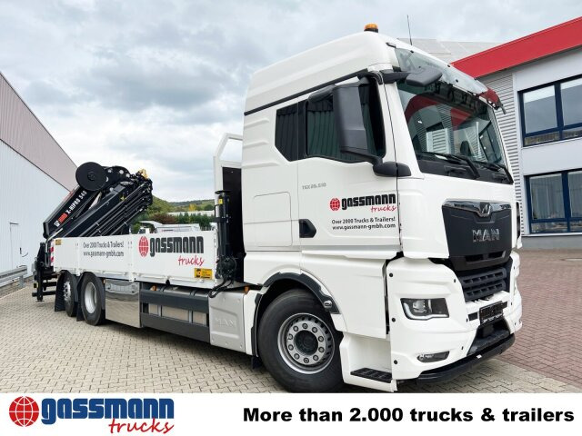 Pritsche LKW, Autokran, Zustand - NEU MAN TGX 26.510 6x2-4 LL, Kran Hiab X-HiPro 548 E-8,: das Bild 12