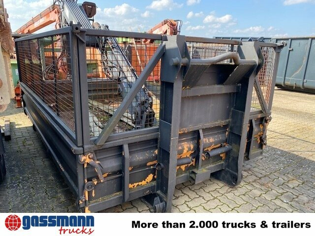 Meiller Abrollcontainer mit Kran Hiab 071 AW B3, ca. - Abrollcontainer: das Bild 4 Meiller Abrollcontainer mit Kran Hiab 071 AW B3, ca. - Abrollcontainer: das Bild 4