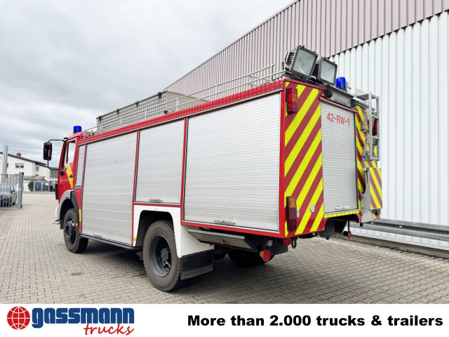 Mercedes-Benz 1222 AF 4x4, Rüstwagen RW 2, Seilwinde - Feuerwehrfahrzeug: das Bild 2 Mercedes-Benz 1222 AF 4x4, Rüstwagen RW 2, Seilwinde - Feuerwehrfahrzeug: das Bild 2