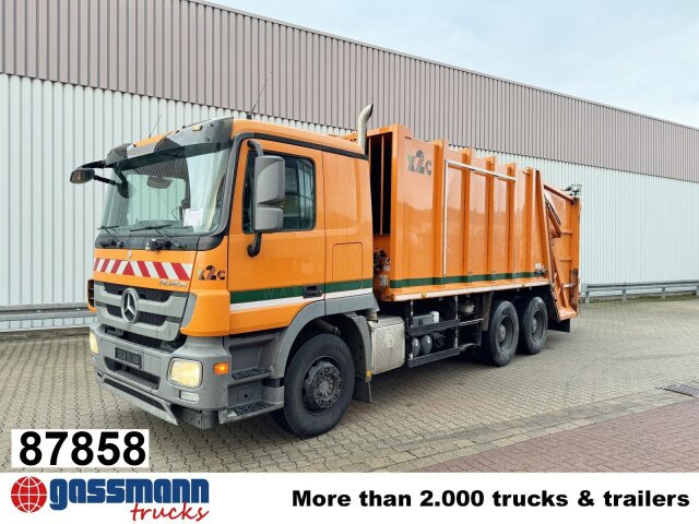 Mercedes-Benz Actros 2641/48 L 6x4, Haller M21X2C, Zöller - Müllwagen: das Bild 1 Mercedes-Benz Actros 2641/48 L 6x4, Haller M21X2C, Zöller - Müllwagen: das Bild 1