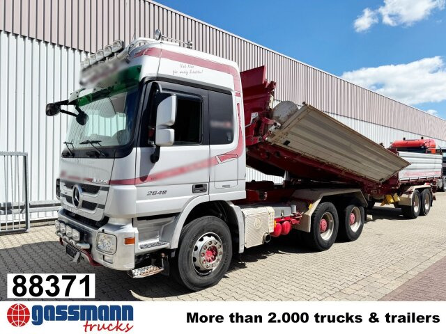 Mercedes-Benz Actros 2648 LK 6x4, Retarder, Bordmatik, - Kipper: das Bild 1 Mercedes-Benz Actros 2648 LK 6x4, Retarder, Bordmatik, - Kipper: das Bild 1