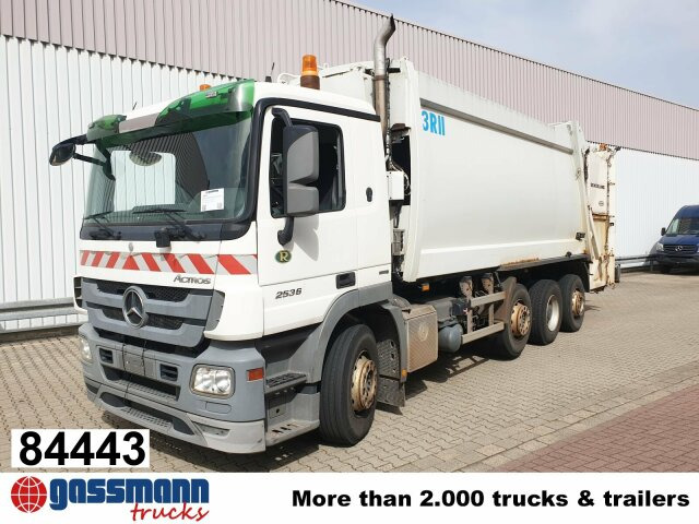 Mercedes-Benz Actros 3236 L 8x2/6, 2x Lenkachse, Schörling - Müllwagen: das Bild 1 Mercedes-Benz Actros 3236 L 8x2/6, 2x Lenkachse, Schörling - Müllwagen: das Bild 1