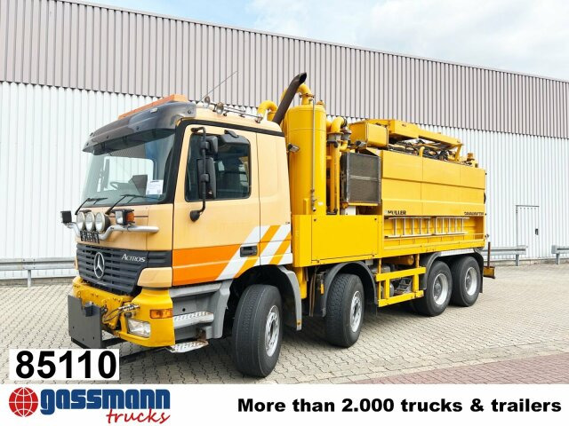 Mercedes-Benz Actros 3243 K 8x4/4, Müller Saug- und - Kehrmaschine: das Bild 1 Mercedes-Benz Actros 3243 K 8x4/4, Müller Saug- und - Kehrmaschine: das Bild 1