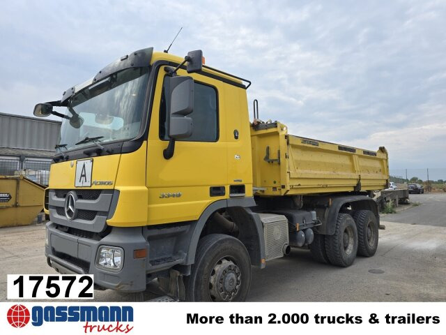 Mercedes-Benz Actros 3348/6x6 Bordmatik links - Kipper: das Bild 1 Mercedes-Benz Actros 3348/6x6 Bordmatik links - Kipper: das Bild 1