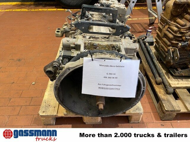 Mercedes-Benz Actros Schaltgetriebe G 240-16 mit Retarder - Getriebe für LKW: das Bild 2 Mercedes-Benz Actros Schaltgetriebe G 240-16 mit Retarder - Getriebe für LKW: das Bild 2