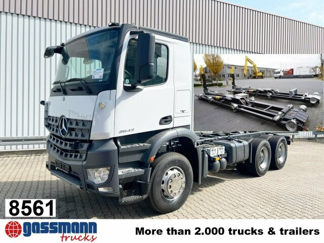 Mercedes-Benz Arocs 2642/45 K 6x4/33 , Retarder, Motorabtrieb - Abrollkipper: das Bild 1 Mercedes-Benz Arocs 2642/45 K 6x4/33 , Retarder, Motorabtrieb - Abrollkipper: das Bild 1