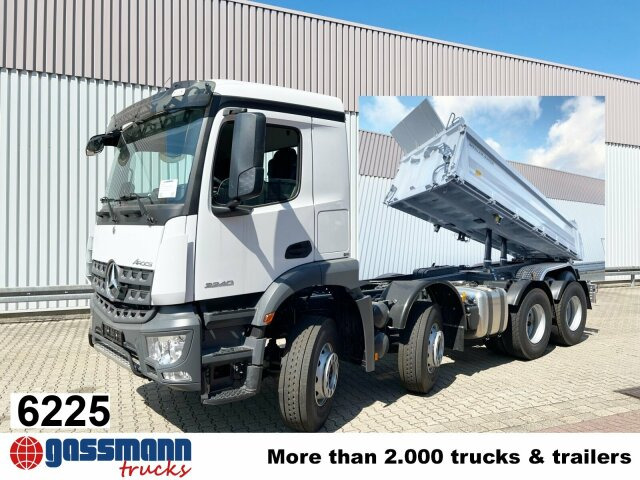 Mercedes-Benz Arocs 3240 8x4, Meiller 3-Seiten Kipper, ca. - Kipper: das Bild 1 Mercedes-Benz Arocs 3240 8x4, Meiller 3-Seiten Kipper, ca. - Kipper: das Bild 1