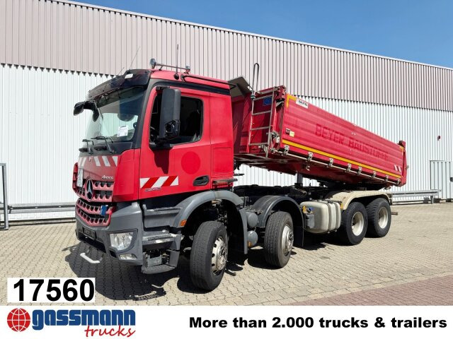 Mercedes-Benz Arocs 3243 K 8x4/4, Alu-Bordwände - Kipper: das Bild 1 Mercedes-Benz Arocs 3243 K 8x4/4, Alu-Bordwände - Kipper: das Bild 1