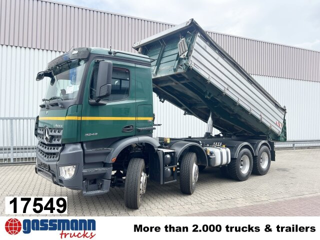 Mercedes-Benz Arocs 3243 K 8x4, Ressenig Thermo Alukipper 3-S - Kipper: das Bild 1 Mercedes-Benz Arocs 3243 K 8x4, Ressenig Thermo Alukipper 3-S - Kipper: das Bild 1