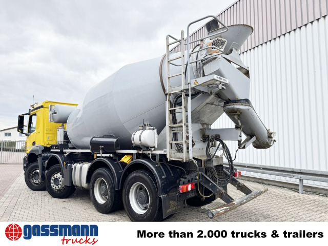 Mercedes-Benz Arocs 3246 B 8x4/4, Liebherr HTM 905 Mischer, - Fahrmischer: das Bild 2 Mercedes-Benz Arocs 3246 B 8x4/4, Liebherr HTM 905 Mischer, - Fahrmischer: das Bild 2