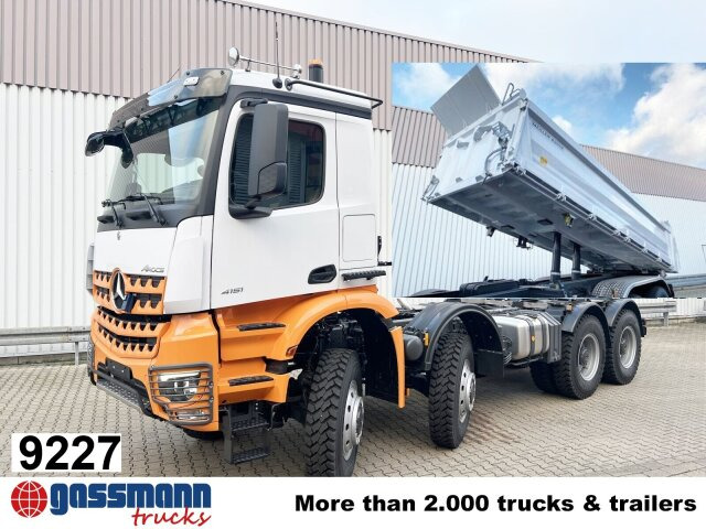 Mercedes-Benz Arocs 4151 AK 8x8/4, Grounder - Kipper: das Bild 1 Mercedes-Benz Arocs 4151 AK 8x8/4, Grounder - Kipper: das Bild 1