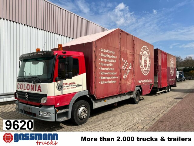 Mercedes-Benz Atego 1223 L 4x2, Kompl. Zug, Lift- & - Plane LKW: das Bild 1 Mercedes-Benz Atego 1223 L 4x2, Kompl. Zug, Lift- & - Plane LKW: das Bild 1