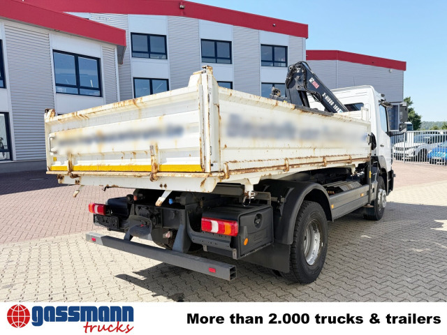 Kipper, Autokran Mercedes-Benz Atego 1623 4x2 mit Kran Hiab X-HiDuo 108B-2,: das Bild 11