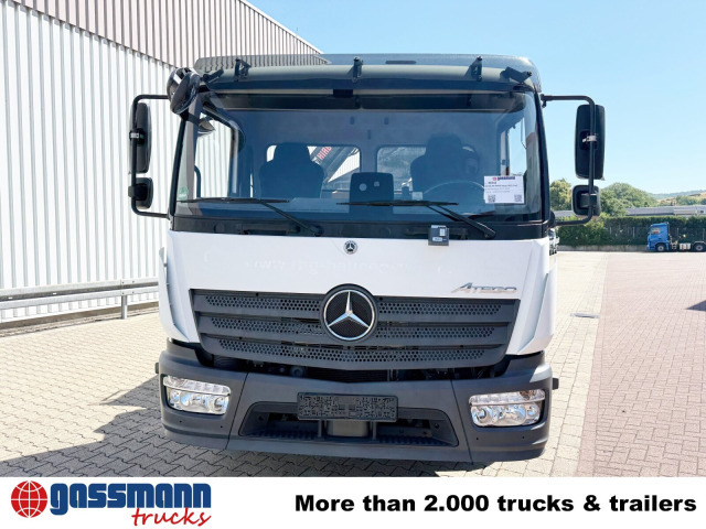 Kipper, Autokran Mercedes-Benz Atego 1623 4x2 mit Kran Hiab X-HiDuo 108B-2,: das Bild 9