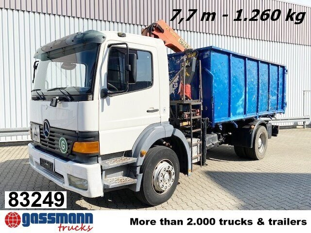 Mercedes-Benz Atego 1823 4x2 mit Kran Palfinger PK10500, - Kipper, Autokran: das Bild 1 Mercedes-Benz Atego 1823 4x2 mit Kran Palfinger PK10500, - Kipper, Autokran: das Bild 1