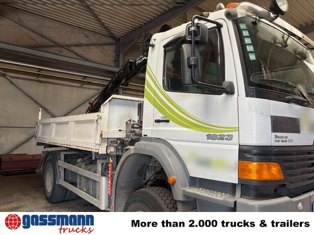 Mercedes-Benz Atego 1823AK 4x4, Kran HIAB, Bordmatik - Kipper, Autokran: das Bild 5 Mercedes-Benz Atego 1823AK 4x4, Kran HIAB, Bordmatik - Kipper, Autokran: das Bild 5