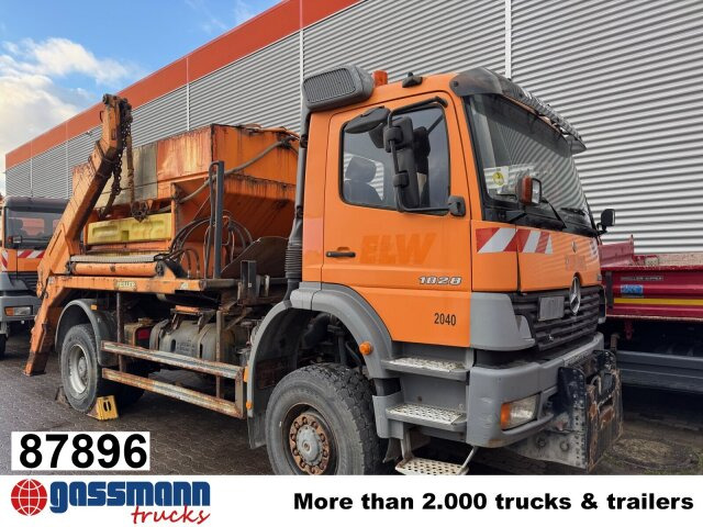 Mercedes-Benz Atego 1828 4x4, Tele-Absetzer, - Absetzkipper: das Bild 1 Mercedes-Benz Atego 1828 4x4, Tele-Absetzer, - Absetzkipper: das Bild 1