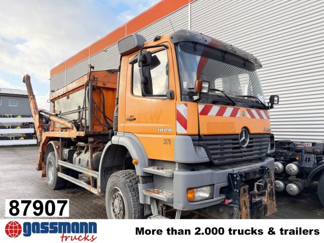 Mercedes-Benz Atego 1828 4x4, Tele-Absetzer, - Absetzkipper: das Bild 1 Mercedes-Benz Atego 1828 4x4, Tele-Absetzer, - Absetzkipper: das Bild 1