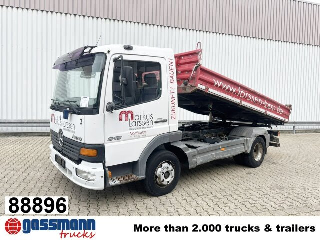Mercedes-Benz Atego 815 K 4x2, 2x AHK - Kipper: das Bild 1 Mercedes-Benz Atego 815 K 4x2, 2x AHK - Kipper: das Bild 1