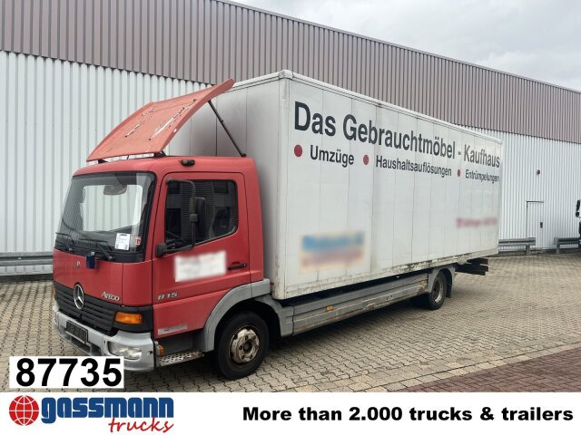 Mercedes-Benz Atego 815L 4x2 - Koffer LKW: das Bild 1 Mercedes-Benz Atego 815L 4x2 - Koffer LKW: das Bild 1