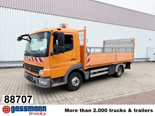 Mercedes-Benz Atego 818 4x2 mit LBW BÄR - Pritsche LKW: das Bild 1 Mercedes-Benz Atego 818 4x2 mit LBW BÄR - Pritsche LKW: das Bild 1