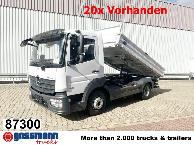 Mercedes-Benz Atego 818 K 4x2, 2x AHK, Meiller-Kipper, - Kipper: das Bild 1 Mercedes-Benz Atego 818 K 4x2, 2x AHK, Meiller-Kipper, - Kipper: das Bild 1