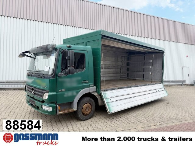 Mercedes-Benz Atego 818 L 4x2, Getränkekoffer, 2x AHK - Koffer LKW: das Bild 1 Mercedes-Benz Atego 818 L 4x2, Getränkekoffer, 2x AHK - Koffer LKW: das Bild 1