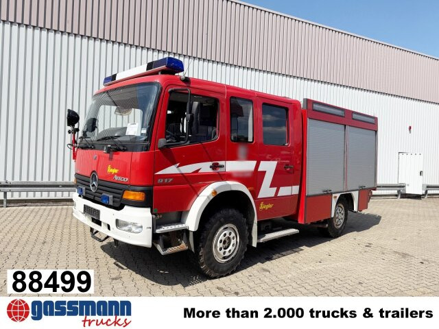 Mercedes-Benz Atego 917 4x4, LF 10, Einzelbereifung, AT-Motor - Feuerwehrfahrzeug: das Bild 1 Mercedes-Benz Atego 917 4x4, LF 10, Einzelbereifung, AT-Motor - Feuerwehrfahrzeug: das Bild 1