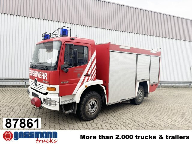 Mercedes-Benz Atego 925 4x4, Seilwinde, Einzelbereifung, - Feuerwehrfahrzeug: das Bild 1 Mercedes-Benz Atego 925 4x4, Seilwinde, Einzelbereifung, - Feuerwehrfahrzeug: das Bild 1
